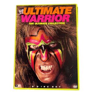 WWE Ultimate Warrior: The Ultimate Collection DVD 3-Disc Set Pre-Owned
